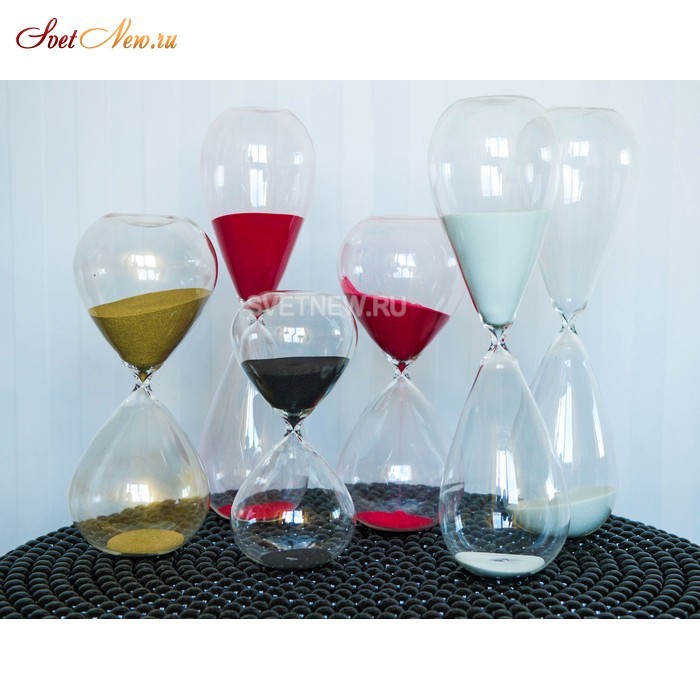 Sandglass ball S black
