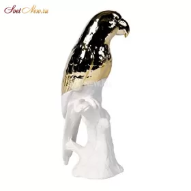 Parrot white/gold