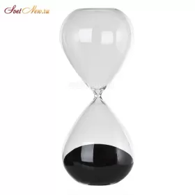 Sandglass ball L black