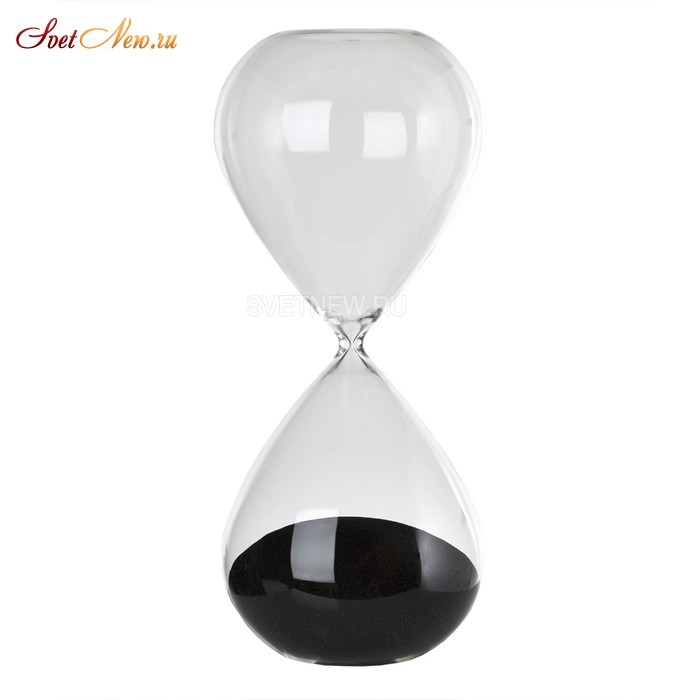 Sandglass ball L black