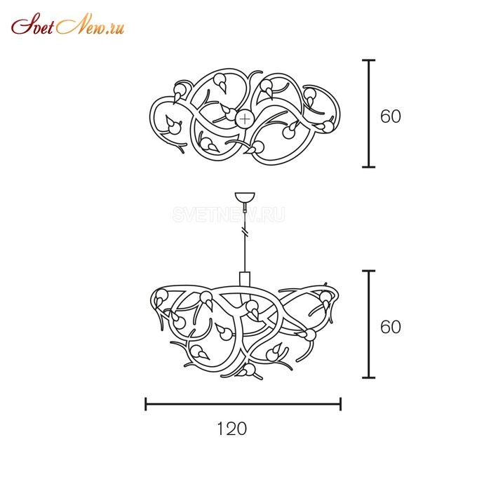 Eve Oval 120 copper