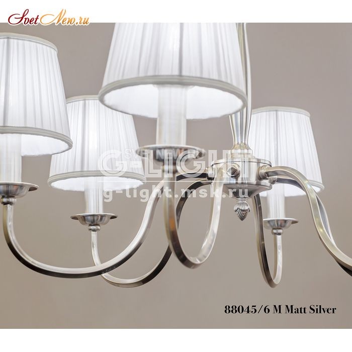 88045/6 M Mat Silver 