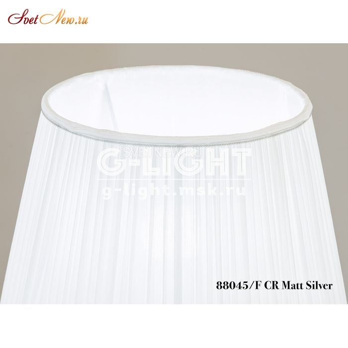 88045/1F CR Mat Silver