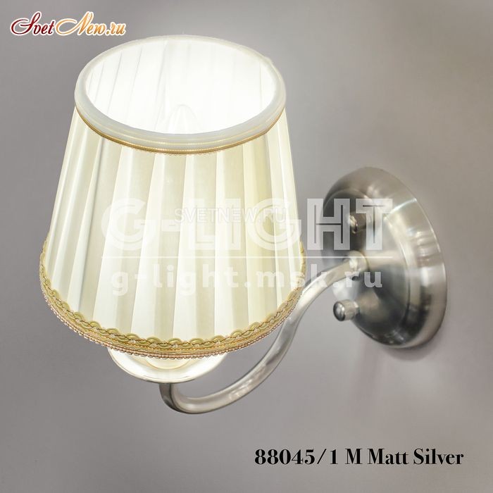 88045/1 M Mat Silver 