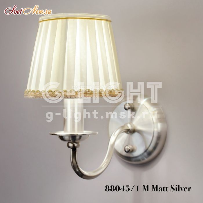 88045/1 M Mat Silver 