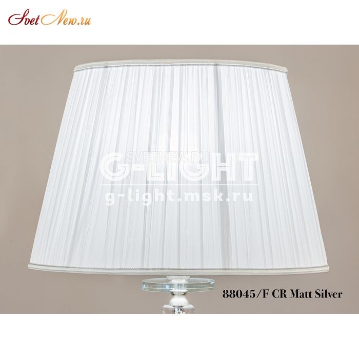 88045/1F CR Mat Silver