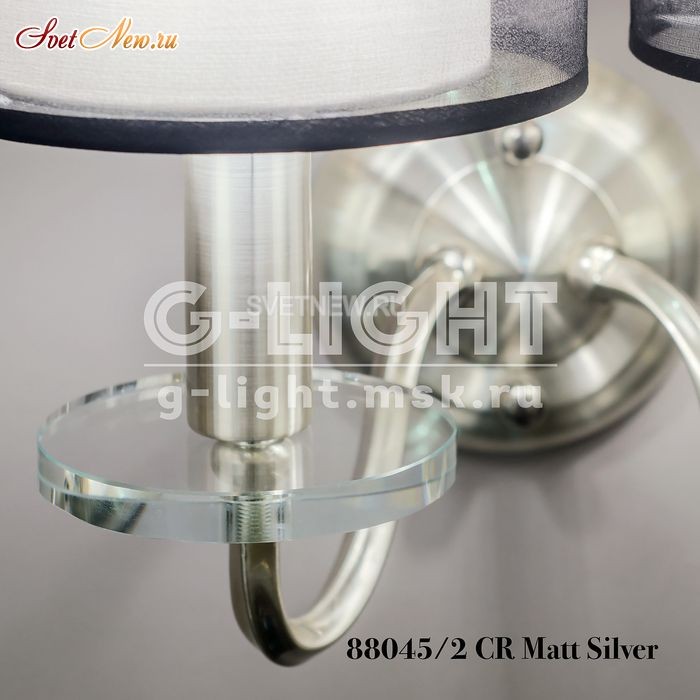 88045/2 CR Mat Silver 
