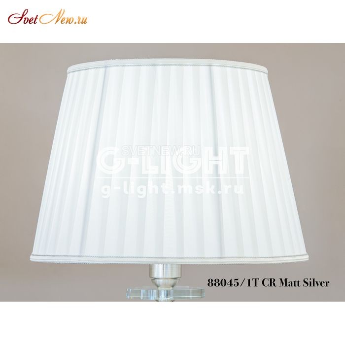 88045/1T CR Mat Silver