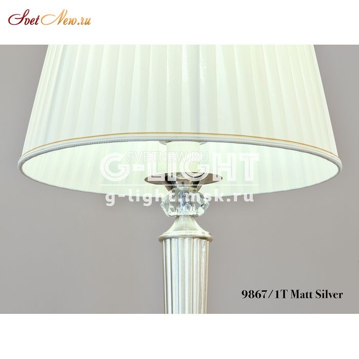 9867/1T  Mat Silver