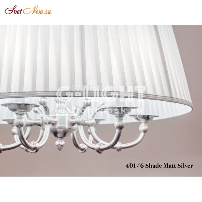 401/6 Shade Mat Silver