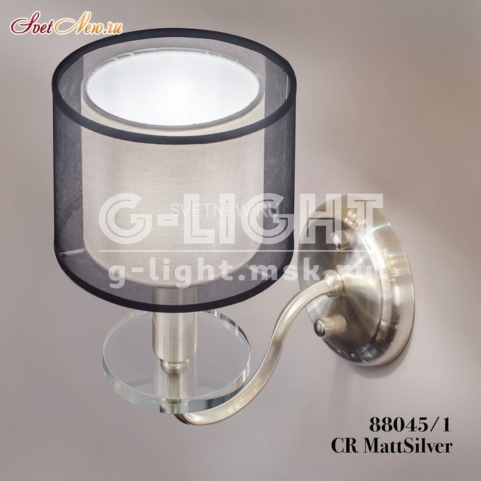 88045/1 CR Mat Silver 