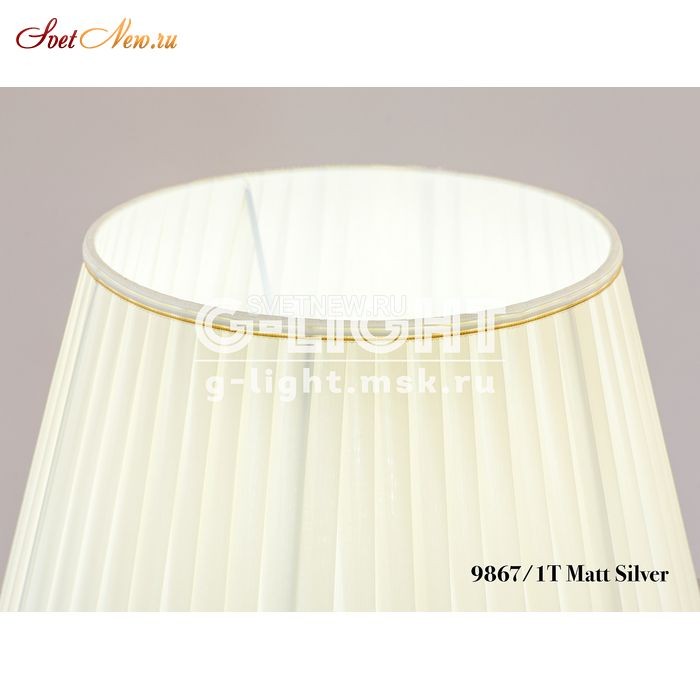 9867/1T  Mat Silver