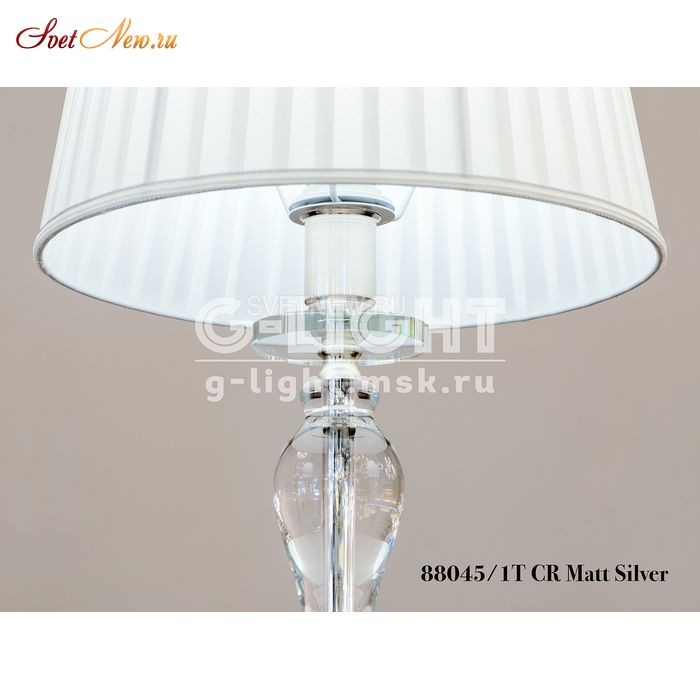 88045/1T CR Mat Silver