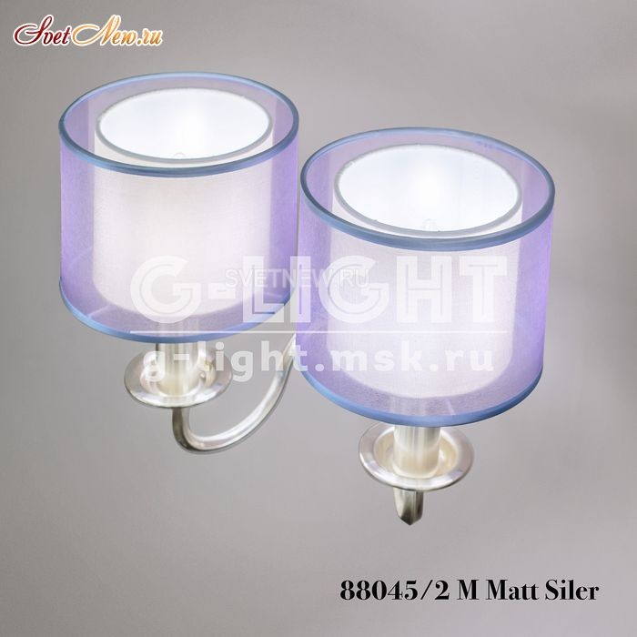 88045/2 M Mat Silver
