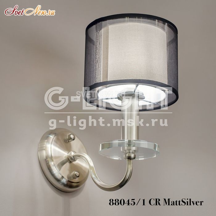 88045/1 CR Mat Silver 