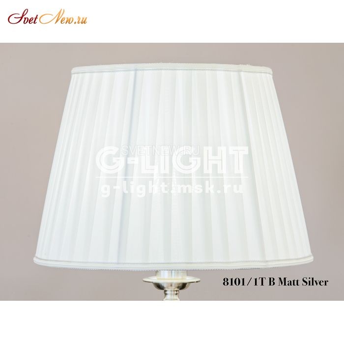 8101/1T B Mat Silver 