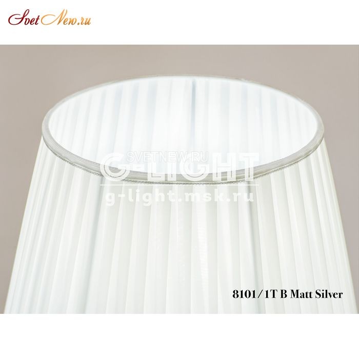 8101/1T B Mat Silver 