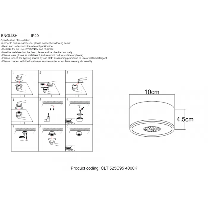 CLT 525C95 GO 4000K