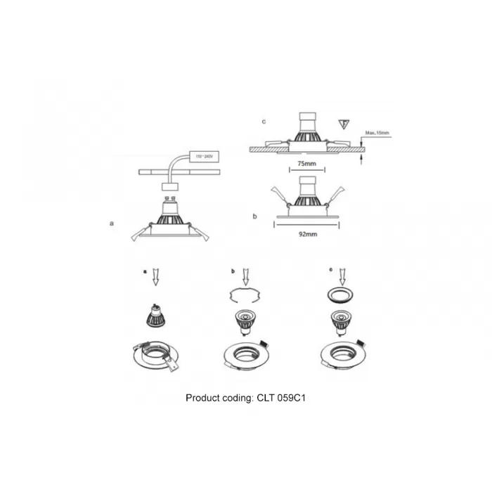 CLT 059C1 WH