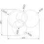 10213/4LED BL White