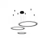 MANZANA SP67W LED D400+600+800 BLACK