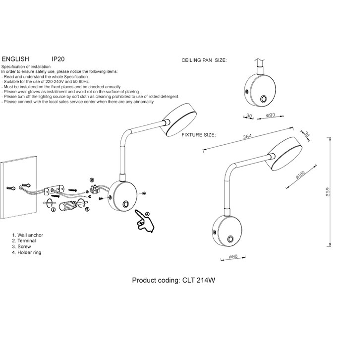 CLT 214W BS