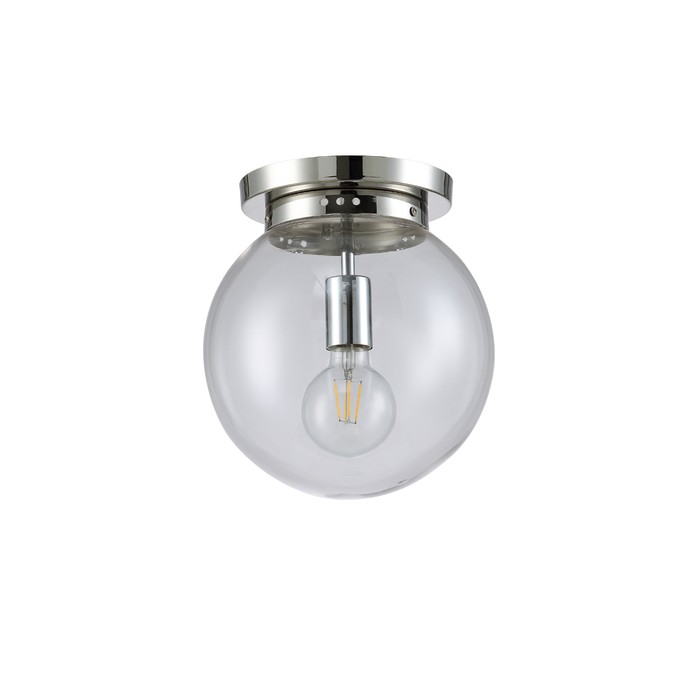 MARIO PL1 D250 NICKEL/TRANSPARENTE