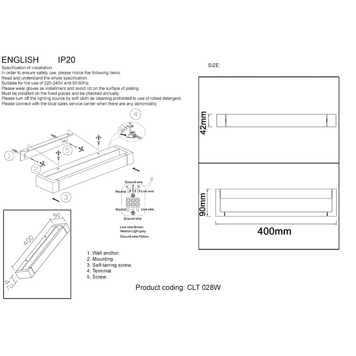CLT 028W BL