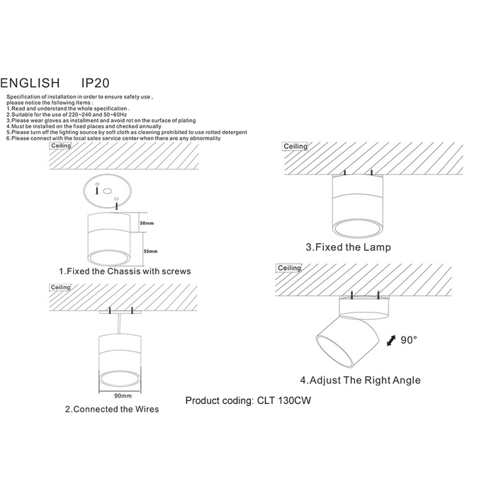 CLT 130CW BL