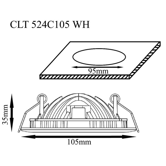 CLT 524C105 WH