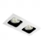 DL18614/02WW-SQ White/Black