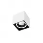 DL18415/11WW-SQ White/Black Dim