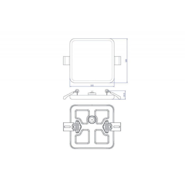 DL20091SQ8W1W IP44