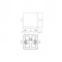 DL20091SQ8W1W IP44