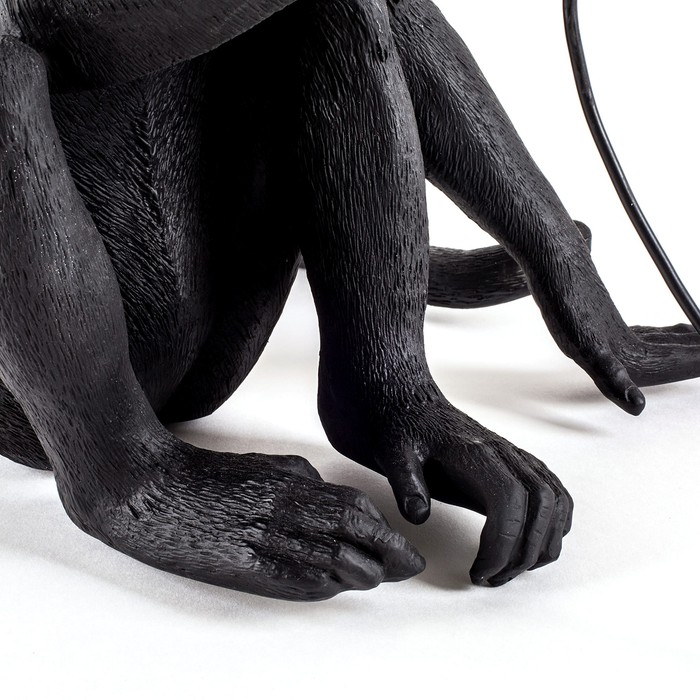 Monkey Lamp Sitting 14922