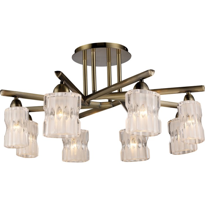 914-08-53 antique brass + white