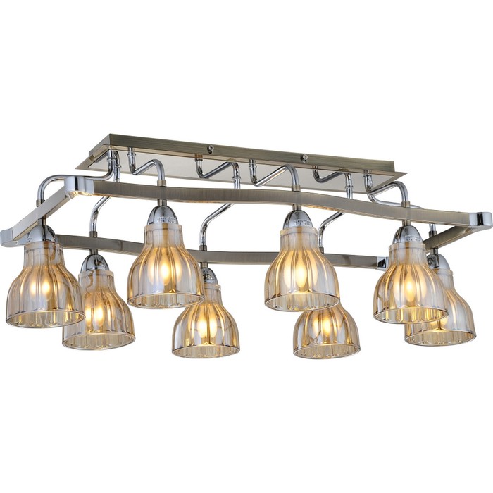 411-08-53CAB chrome + antique brass