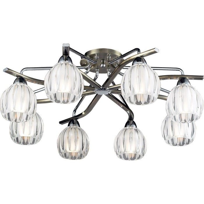 404-08-13 chrome + antique brass