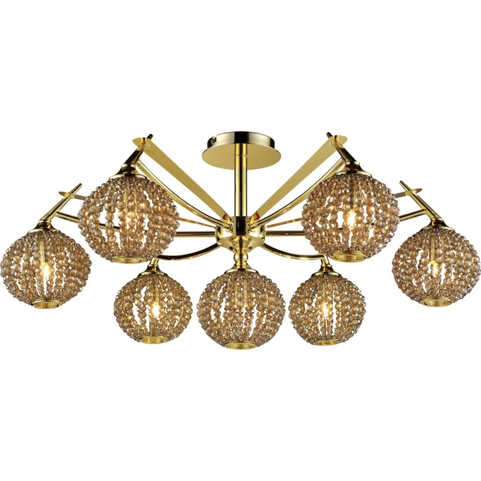 917-07-33 gold + brown crystal