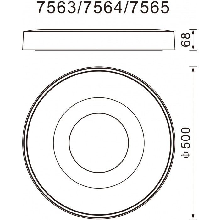 7563