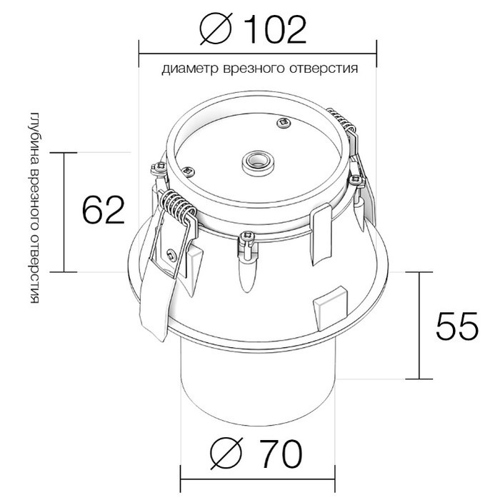 EVA DANNY MINI H61 White