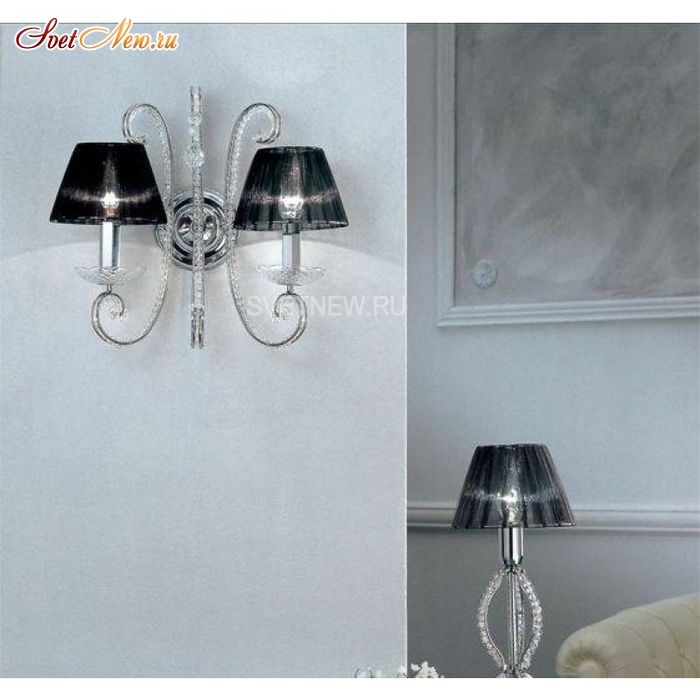 IlCristallo A2 G04 / ORG/16/BK Swarovski elements