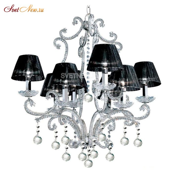 IlCristallo 8 G04 / ORG/16/BK Cut crystal