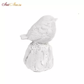 Статуэтка Sparrow white Singing bird