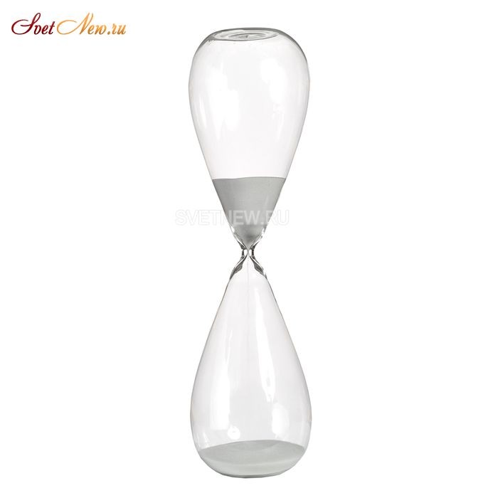Sandglass high white
