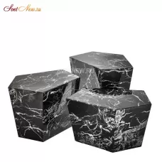 Prudential набор из 3 Faux Marble 110658