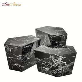 Prudential набор из 3 Faux Marble 110658