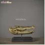 Gold Crocodile Head S