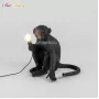 Monkey Lamp Sitting 14922