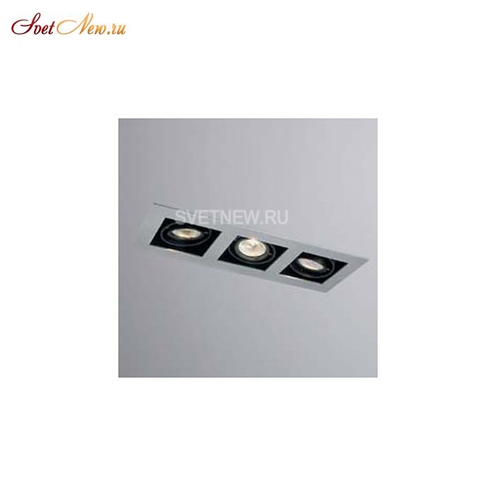 12662 MIC HAL 3x50W ANO silver